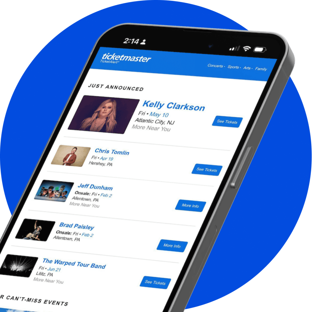 screenshot of automated marketing on iPhone 